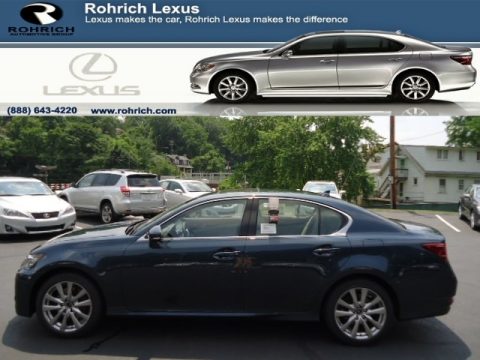 Meteor Blue Mica Lexus GS 350 AWD.  Click to enlarge.