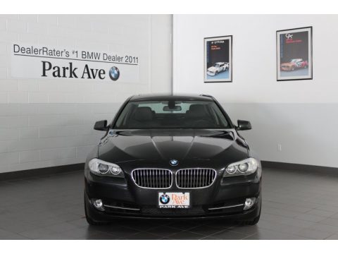 Dark Graphite Metallic II BMW 5 Series 535i xDrive Sedan.  Click to enlarge.