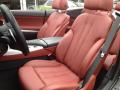 Front Seat of 2012 BMW 6 Series 650i Convertible #11