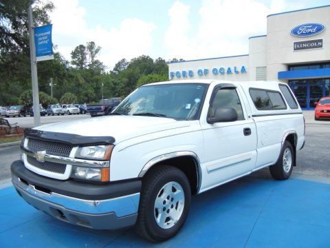 Summit White Chevrolet Silverado 1500 LS Regular Cab. Click to enlarge. Summit White Chevrolet Silverado 1500 LS Regular Cab. Click to enlarge.