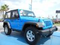 Front 3/4 View of 2011 Jeep Wrangler Rubicon 4x4 #7