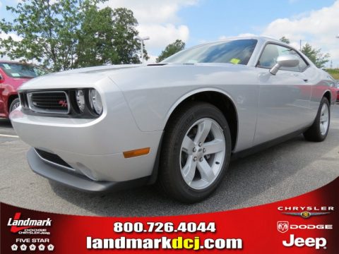 Bright Silver Metallic Dodge Challenger R/T.  Click to enlarge.