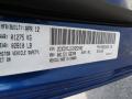 Dodge Color Code PCL Blue Streak Pearl #14