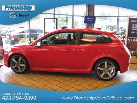 Passion Red Volvo C30 T5 R-Design.  Click to enlarge.