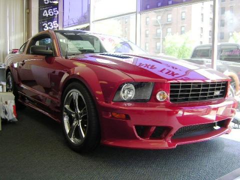 Saleen Lizstick Red Metallic Ford Mustang Saleen S281 Supercharged Coupe.  Click to enlarge.