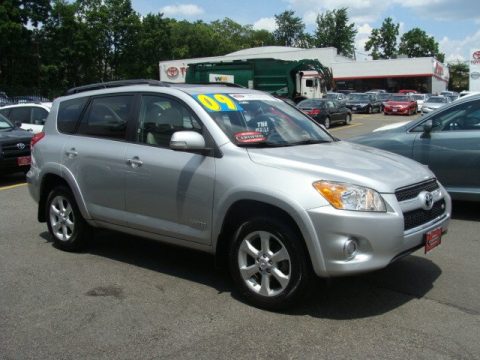 Classic Silver Metallic Toyota RAV4 Limited V6 4WD.  Click to enlarge.
