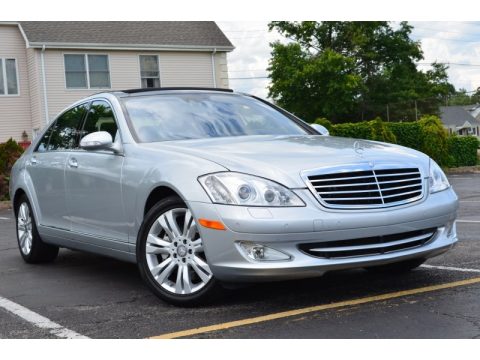 Iridium Silver Metallic Mercedes-Benz S 550 4Matic Sedan.  Click to enlarge.