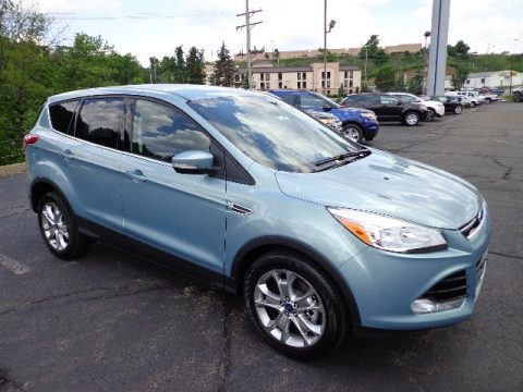 Frosted Glass Metallic Ford Escape SEL 2.0L EcoBoost 4WD.  Click to enlarge.