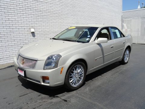 Gold Mist Cadillac CTS Sedan.  Click to enlarge.