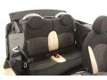  2009 Mini Cooper Ray Cream White Leather/Black Cloth Interior #20