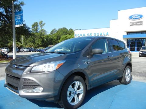 Sterling Gray Metallic Ford Escape SE 1.6L EcoBoost.  Click to enlarge.