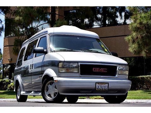 Astral Silver Metallic GMC Safari Conversion Van.  Click to enlarge.