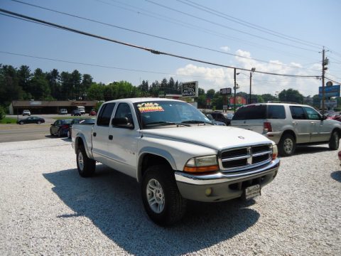 Bright White Dodge Dakota SLT Quad Cab 4x4. Click to enlarge. Bright White Dodge Dakota SLT Quad Cab 4x4. Click to enlarge.
