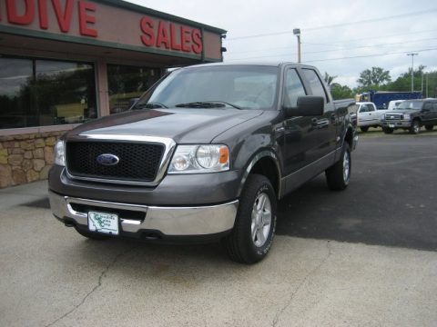 Dark Shadow Grey Metallic Ford F150 XLT SuperCrew 4x4.  Click to enlarge.