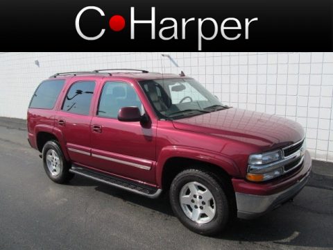 Sport Red Metallic Chevrolet Tahoe LT 4x4.  Click to enlarge.