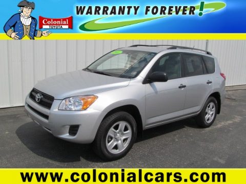 Classic Silver Metallic Toyota RAV4 I4 4WD. Click to enlarge. Classic Silver Metallic Toyota RAV4 I4 4WD. Click to enlarge.