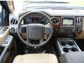 Dashboard of 2012 Ford F350 Super Duty Lariat Crew Cab 4x4 Dually #8