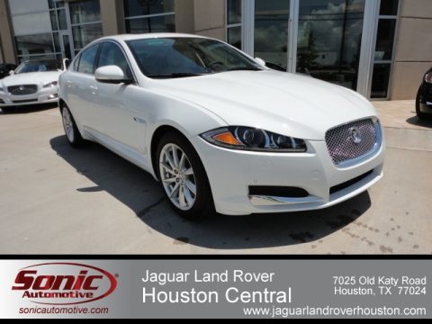 Polaris White Jaguar XF .  Click to enlarge.