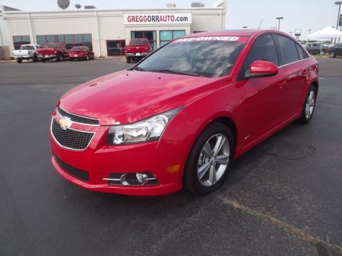 Crystal Red Metallic Chevrolet Cruze LT/RS.  Click to enlarge.