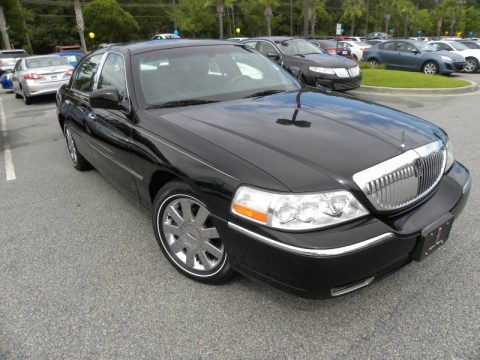 Black Lincoln Town Car Designer.  Click to enlarge.