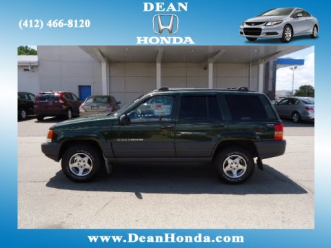 Moss Green Pearl Jeep Grand Cherokee Laredo 4x4. Click to enlarge. Moss Green Pearl Jeep Grand Cherokee Laredo 4x4. Click to enlarge.