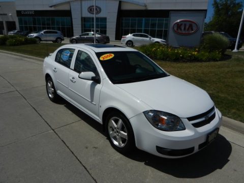 Summit White Chevrolet Cobalt LT Sedan.  Click to enlarge.