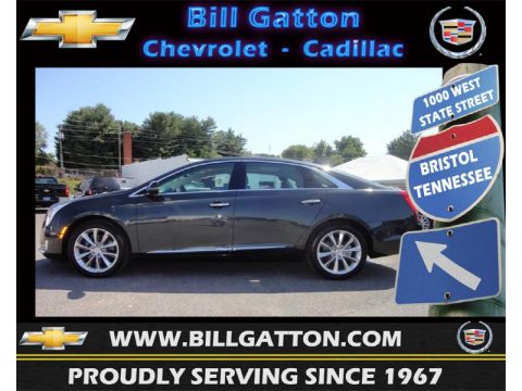 Graphite Metallic Cadillac XTS Luxury FWD.  Click to enlarge.