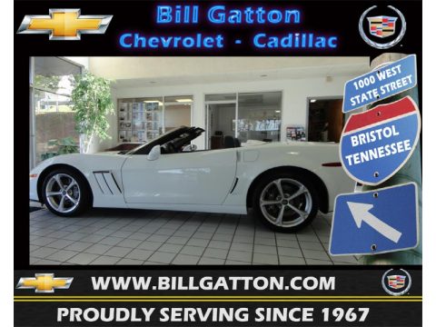 Arctic White/60th Anniversary Pearl Silver Blue Stripes Chevrolet Corvette Grand Sport Convertible. Click to enlarge. Arctic White/60th Anniversary Pearl Silver Blue Stripes Chevrolet Corvette Grand Sport Convertible. Click to enlarge.