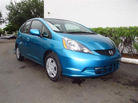 Blue Raspberry Metallic Honda Fit .  Click to enlarge.