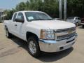 Front 3/4 View of 2013 Chevrolet Silverado 1500 LT Extended Cab 4x4 #5