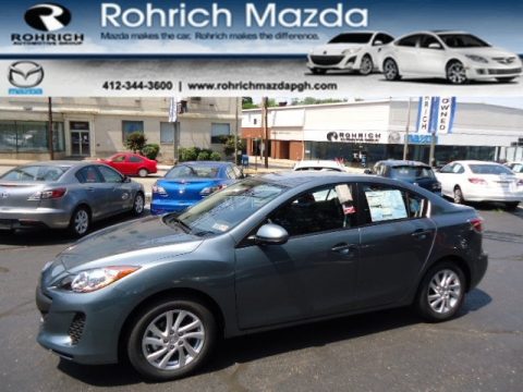 Dolphin Gray Mica Mazda MAZDA3 i Touring 4 Door. Click to enlarge. Dolphin Gray Mica Mazda MAZDA3 i Touring 4 Door. Click to enlarge.