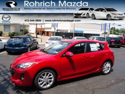Velocity Red Mica Mazda MAZDA3 s Touring 5 Door. Click to enlarge. Velocity Red Mica Mazda MAZDA3 s Touring 5 Door. Click to enlarge.
