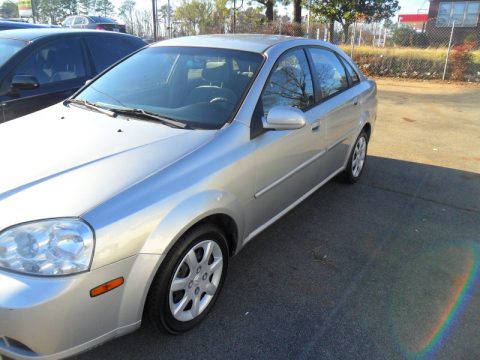 Titanium Silver Metallic Suzuki Forenza Sedan.  Click to enlarge.