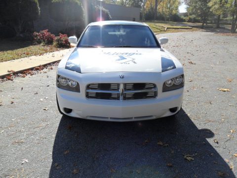 Stone White Dodge Charger .  Click to enlarge.