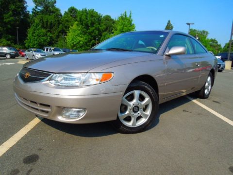 Sandrift Metallic Toyota Solara SE V6 Coupe.  Click to enlarge.