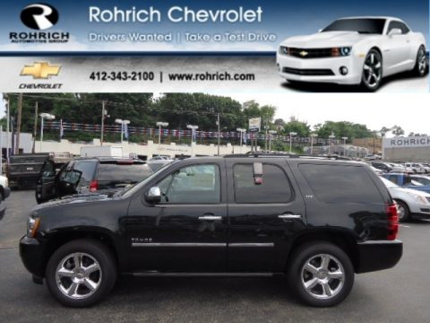 Black Granite Metallic Chevrolet Tahoe LTZ 4x4.  Click to enlarge.