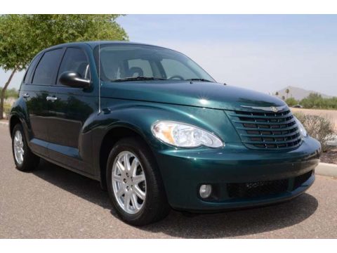 Melbourne Green Pearl Chrysler PT Cruiser Touring.  Click to enlarge.