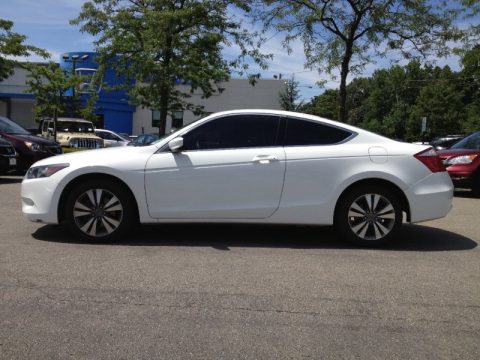 Honda Accord Coupe White 2010