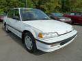 Front 3/4 View of 1990 Honda Civic EX Sedan #1