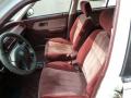  1990 Honda Civic Red Interior #7