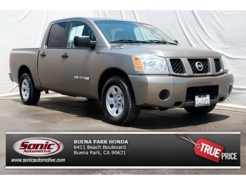 Granite Nissan Titan XE Crew Cab.  Click to enlarge.