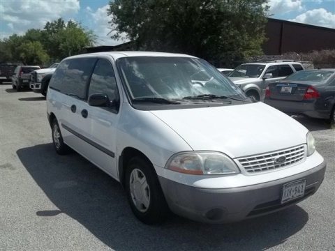 Vibrant White Ford Windstar LX.  Click to enlarge.