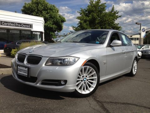 Titanium Silver Metallic BMW 3 Series 335xi Sedan.  Click to enlarge.