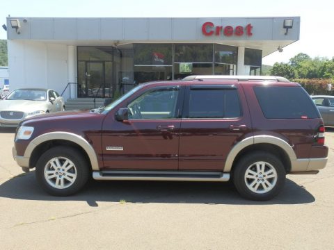 Dark Cherry Metallic Ford Explorer Eddie Bauer 4x4. Click to enlarge. Dark Cherry Metallic Ford Explorer Eddie Bauer 4x4. Click to enlarge.