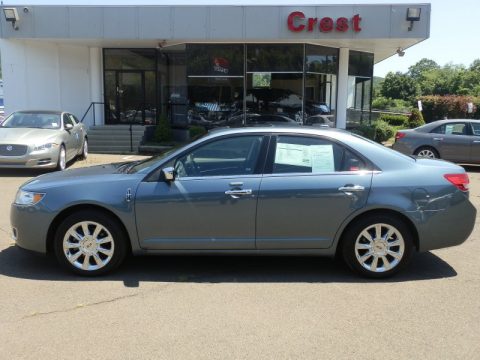 Steel Blue Metallic Lincoln MKZ AWD.  Click to enlarge.