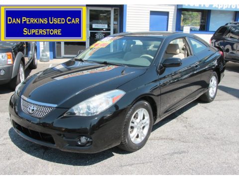 Black Toyota Solara SE Coupe.  Click to enlarge.