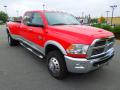 Front 3/4 View of 2012 Dodge Ram 3500 HD Laramie Crew Cab 4x4 Dually #2