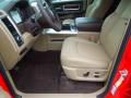  2012 Dodge Ram 3500 HD Light Pebble Beige/Bark Brown Interior #8