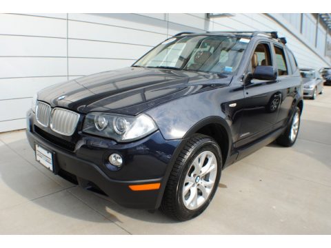 Monaco Blue Metallic BMW X3 xDrive30i.  Click to enlarge.