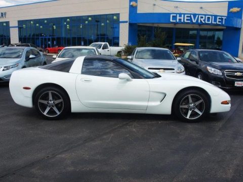 Arctic White Chevrolet Corvette Coupe. Click to enlarge. Arctic White Chevrolet Corvette Coupe. Click to enlarge.